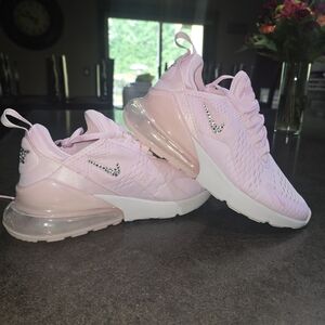 Nike Air Max 270 React Women’s Running Shoes - Pink